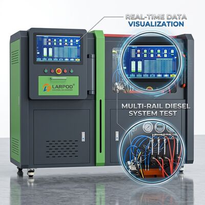 Banco de ensaio de bomba de diesel universal CRP-Multi 4-em-1 com 15 kW VFD e 2500 bar de pressão