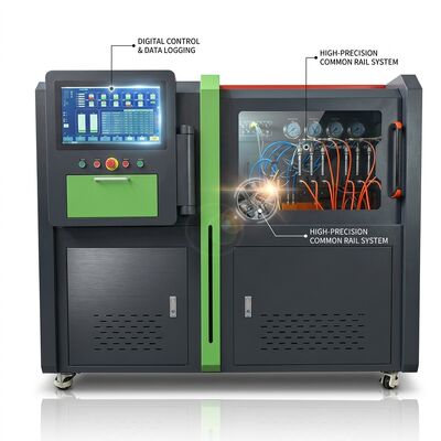 Banco de ensaio de bomba CRB-I2000 com 2500 bar de pressão máxima de ensaio, certificado CE ISO 9001 e sistema de controlo industrial por PC