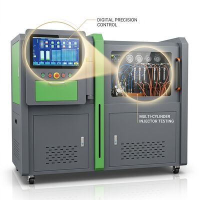 Banco de ensaio de bomba CRB-I2000 com 2500 bar de pressão máxima de ensaio, certificado CE ISO 9001 e sistema de controlo industrial por PC